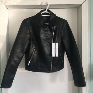 Faux Leather Jacket